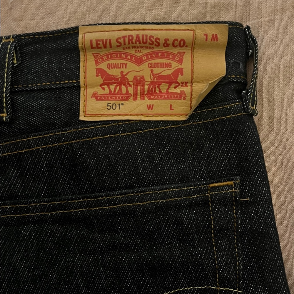 Levi's Men's Dark Blue Straight Jeans